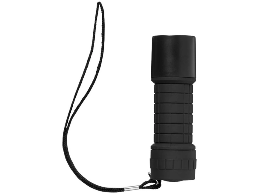 Фонарик с 9 светодиодами, черный фото 2