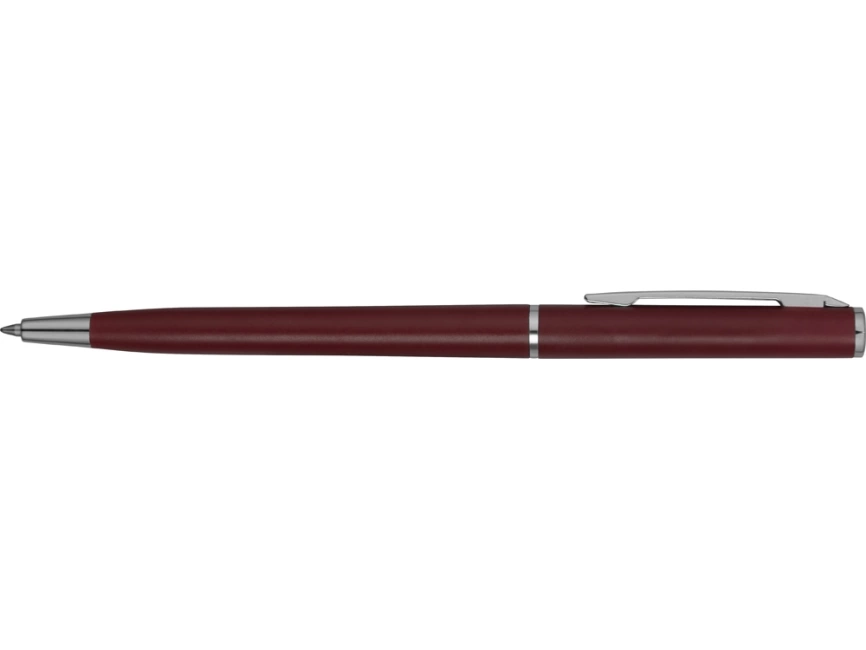 Ручка шариковая Наварра, бордовая фото 6