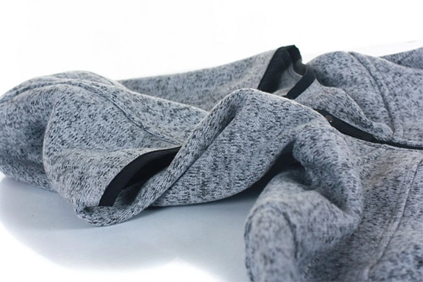 Куртка флисовая мужская Richmond, серый меланж, размер S фото 2