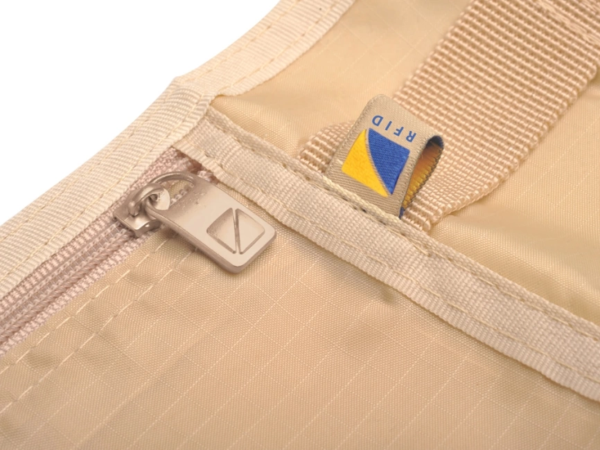 Сумка-кошелек на пояс Travel Blue Money Belt RFID, бежевый фото 5