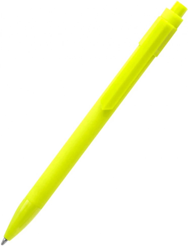 Ручка шариковая Pit Soft, жёлтая фото 3