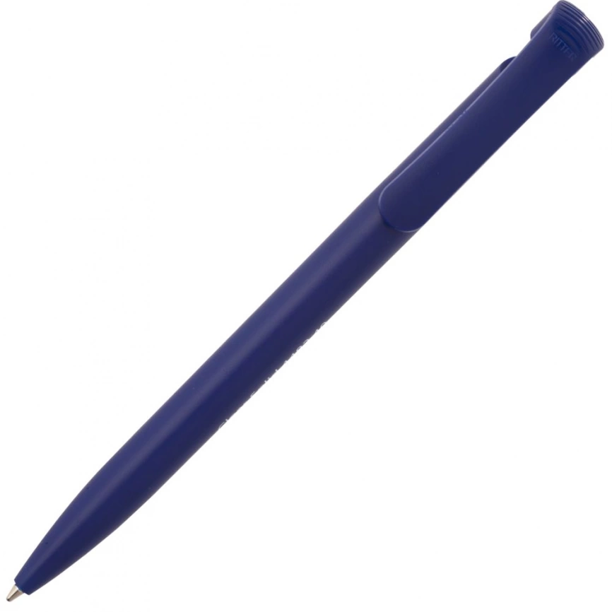 Ручка шариковая Clear Solid, синяя фото 1