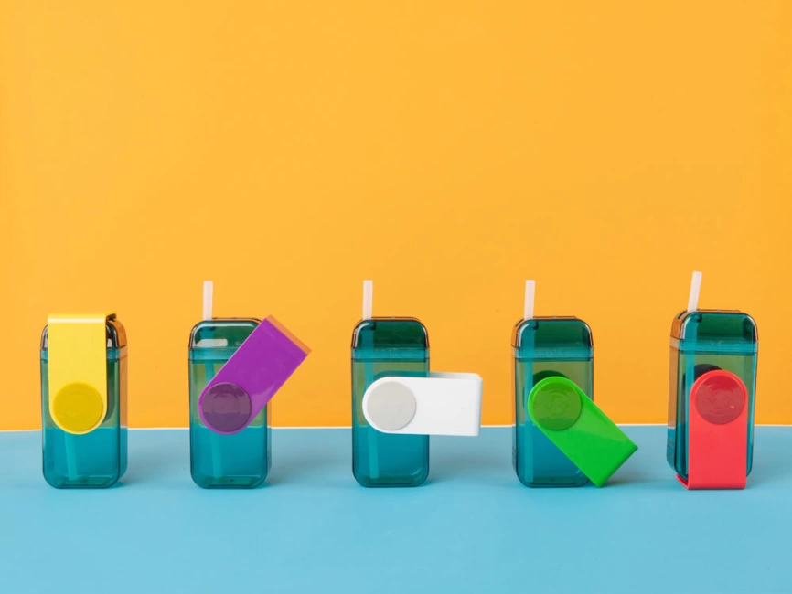 Бутылка для воды JUICY DRINK BOX, белый фото 7