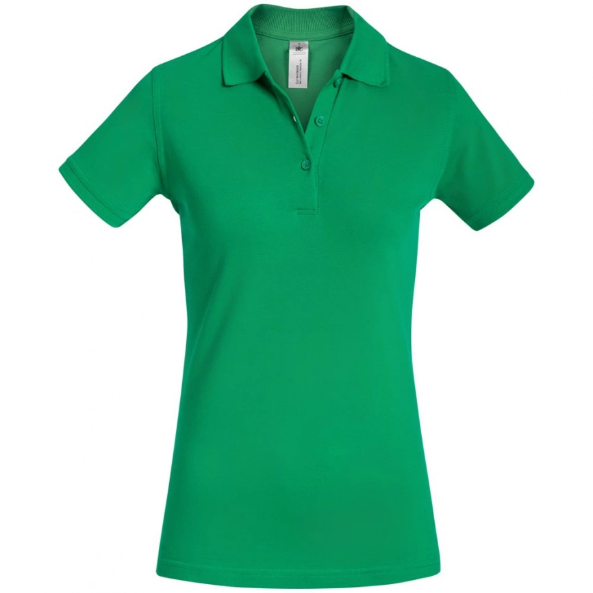 Рубашка поло женская Safran Timeless зеленая, размер L фото 1