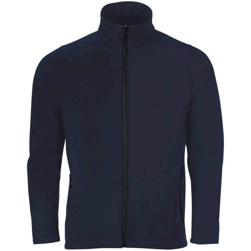 Куртка софтшелл мужская Race Men темно-синяя, размер XL фото 1