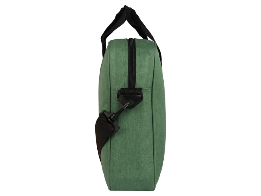 Сумка для ноутбука Wing с вертикальным наружным карманом, зеленый фото 7