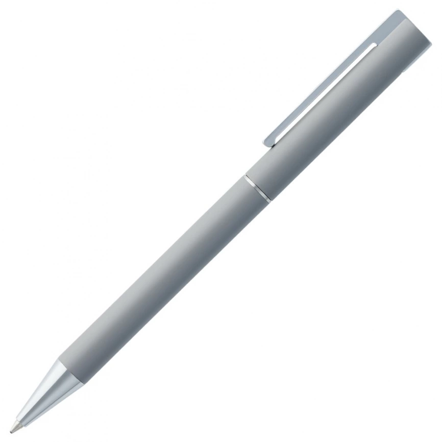 Ручка шариковая Blade, серая фото 3