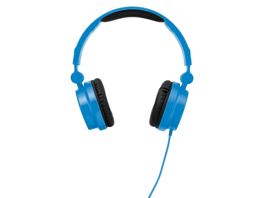 Наушники складные Rally, ярко-синий фото 3