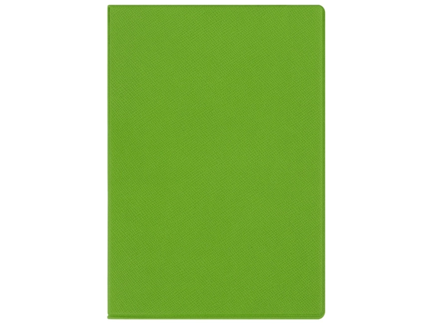 Классическая обложка для паспорта Favor, зеленое яблоко/серая фото 3