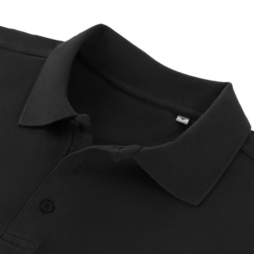 Рубашка поло мужская Virma Stretch, черная, размер XL фото 3