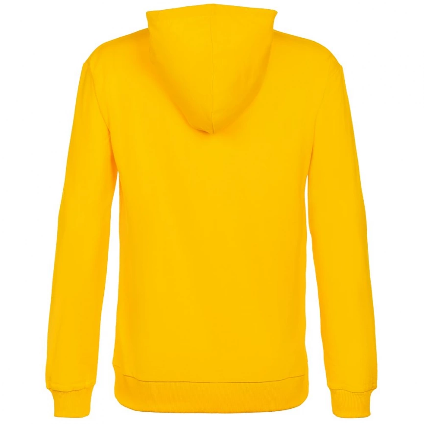 Толстовка на молнии с капюшоном Unit Siverga желтая, размер XXL фото 3