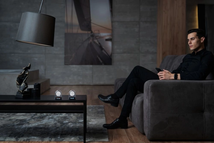 Беспроводные колонки graviTune, белые фото 13