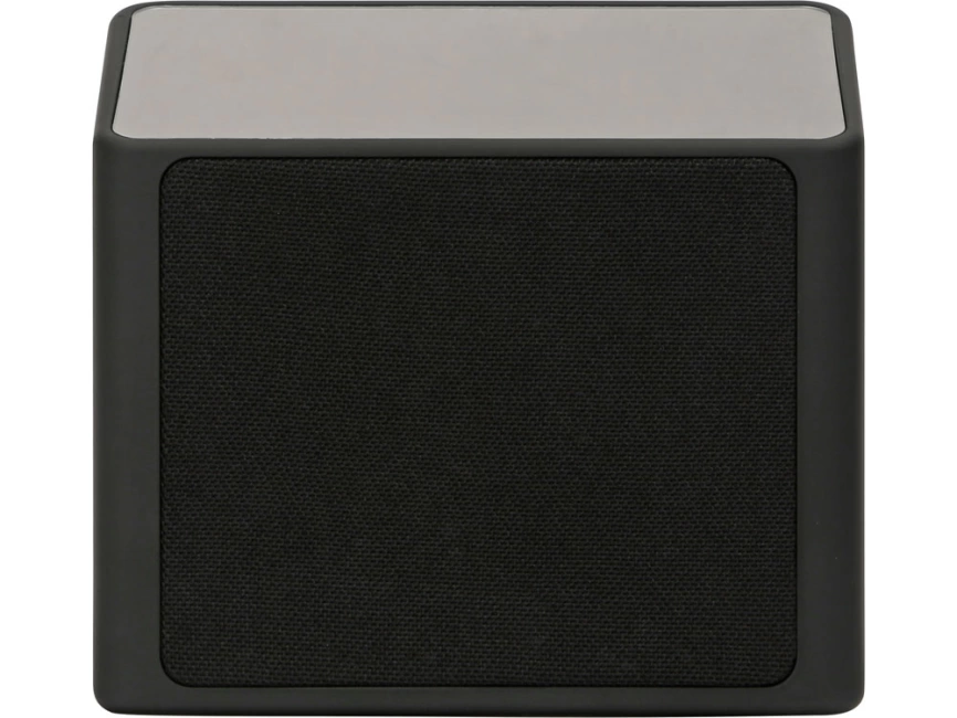 Беспроводная колонка с часами и функцией беспроводной зарядки Sentry, черный фото 6