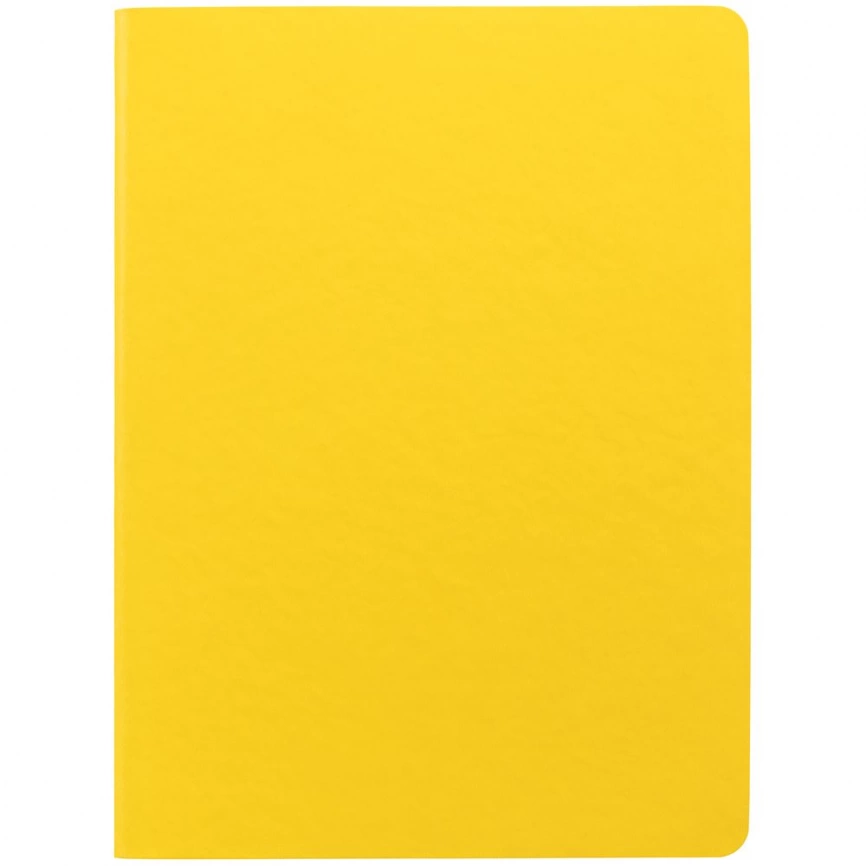 Блокнот Verso в клетку, желтый фото 1