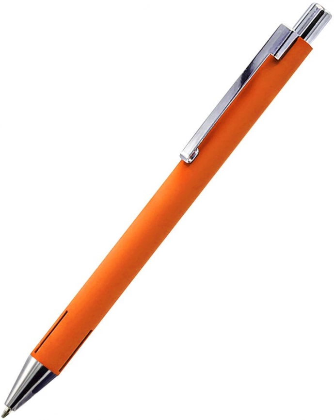 Ручка металлическая Elegant Soft, оранжевая фото 1