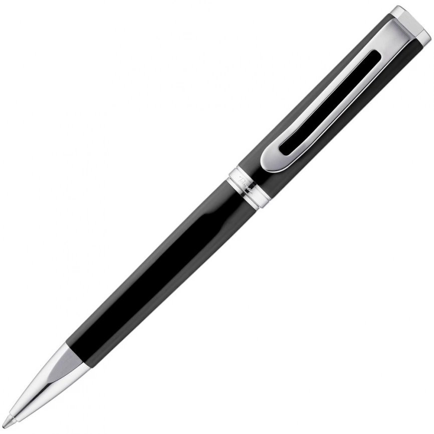 Ручка шариковая Phase, черная фото 2