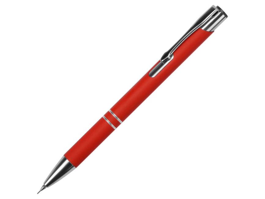 Механический карандаш Legend Pencil софт-тач 0.5 мм, красный фото 1