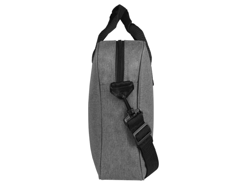 Сумка для ноутбука Wing с вертикальным наружным карманом, серый фото 8