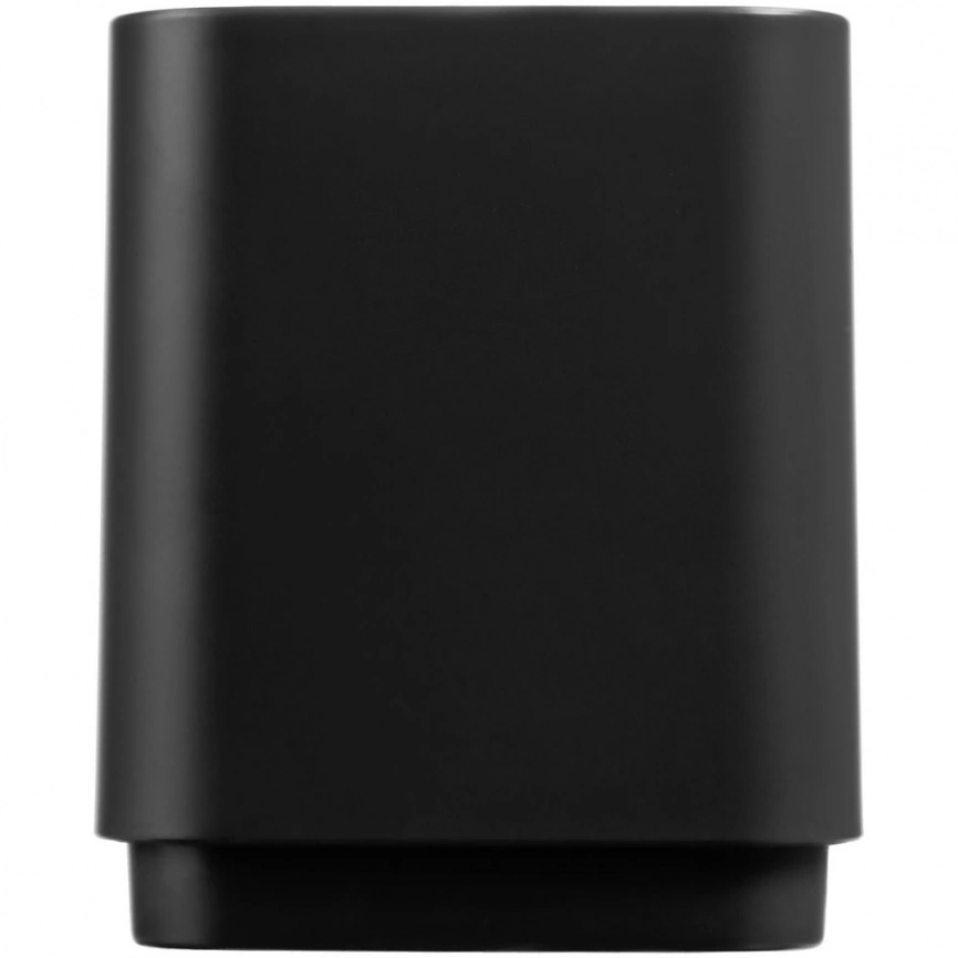 Беспроводная колонка с подсветкой логотипа Glim, черная фото 2