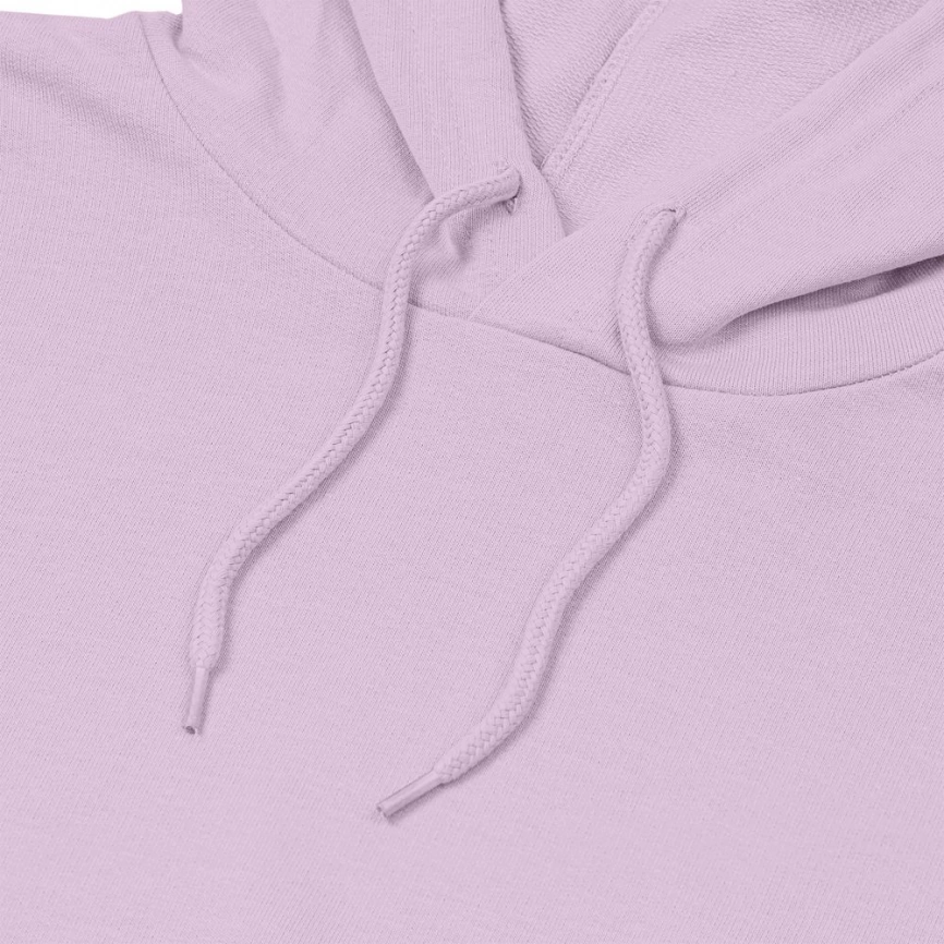 Толстовка с капюшоном унисекс Hoodie, сиреневая, размер S фото 8