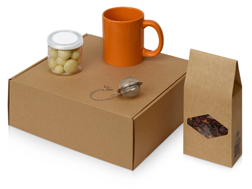Подарочный набор Tea Cup Superior, оранжевый фото 1