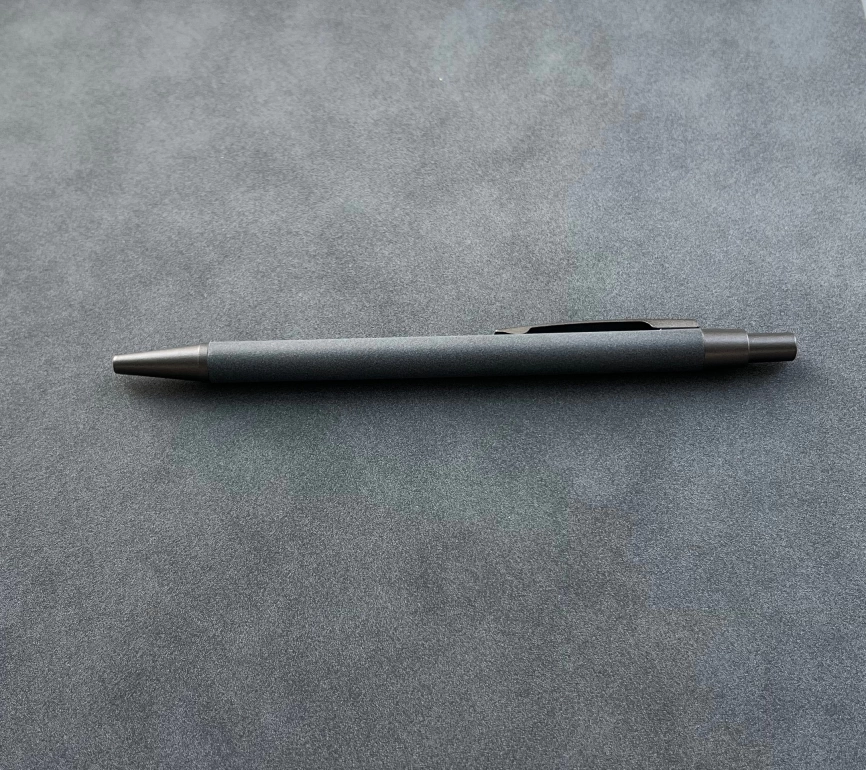 Ручка шариковая Gray stone, темно-серый фото 2