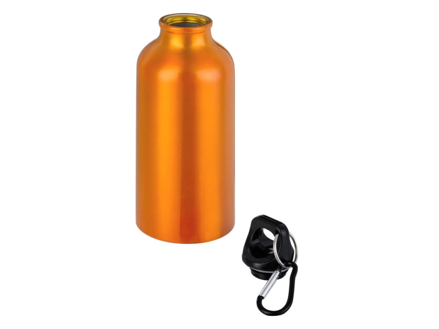 Бутылка Hip S с карабином 400мл, оранжевый фото 2