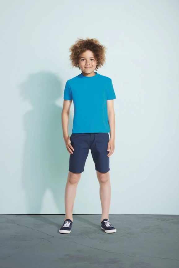 Футболка детская Regent Kids 150 ярко-синяя, на рост 96-104 см (4 года) фото 4