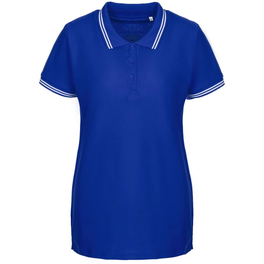Рубашка поло женская Virma Stripes Lady, ярко-синяя, размер S фото 1