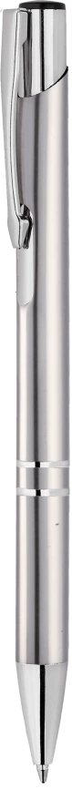 Ручка металлическая KOSKO, серебристая глянцевая фото 2