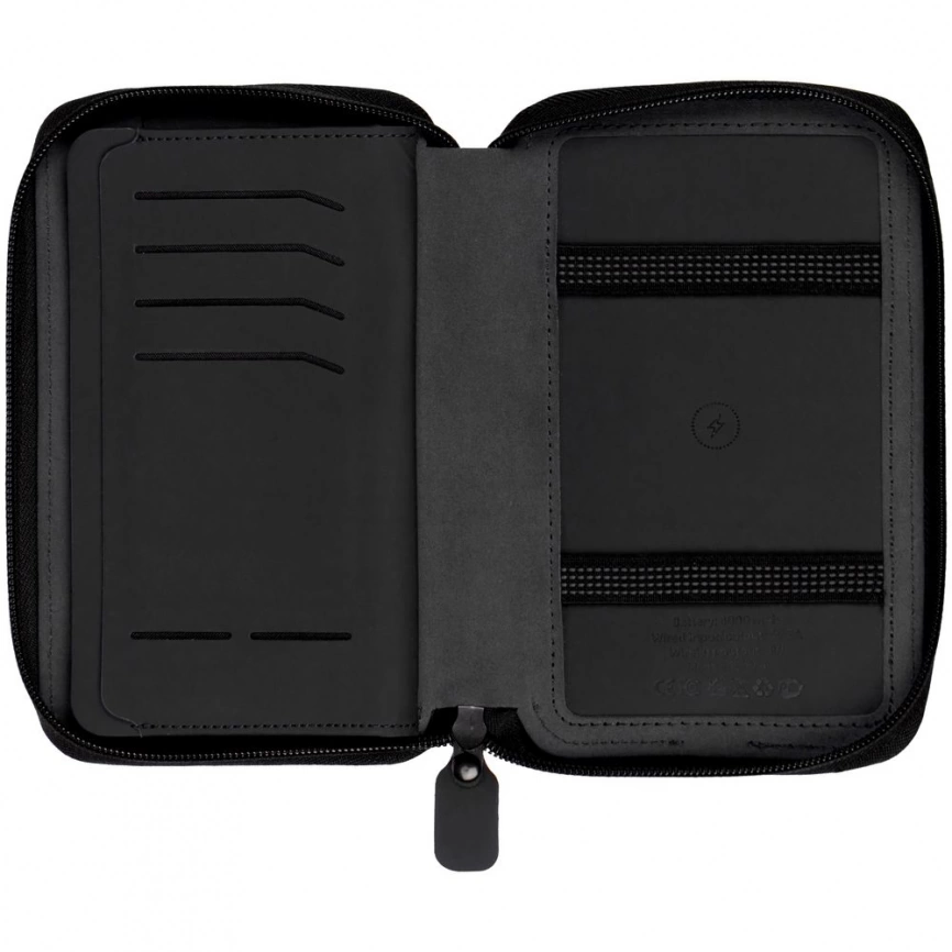 Дорожный органайзер Companion с аккумулятором, черный фото 2