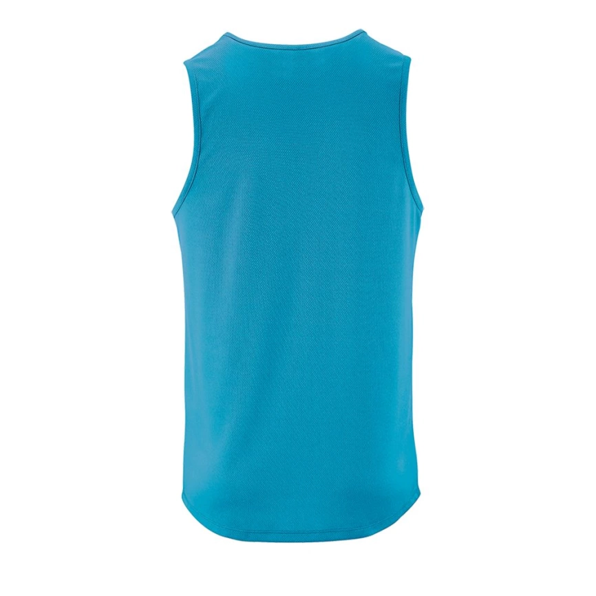 Майка мужская Sporty TT Men ярко-бирюзовая, размер L фото 2