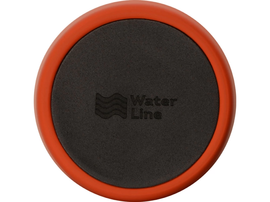 Вакуумная термокружка с кнопкой Streamline, Waterline, soft-touch, красный фото 7