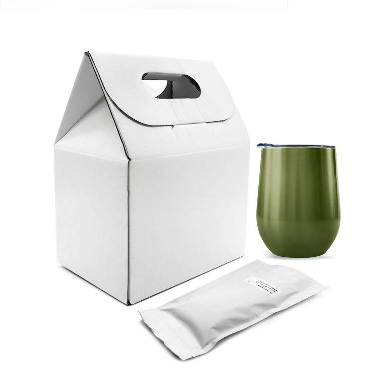 Набор Coffee Box с кофером металлик CO12m (хаки) фото 1