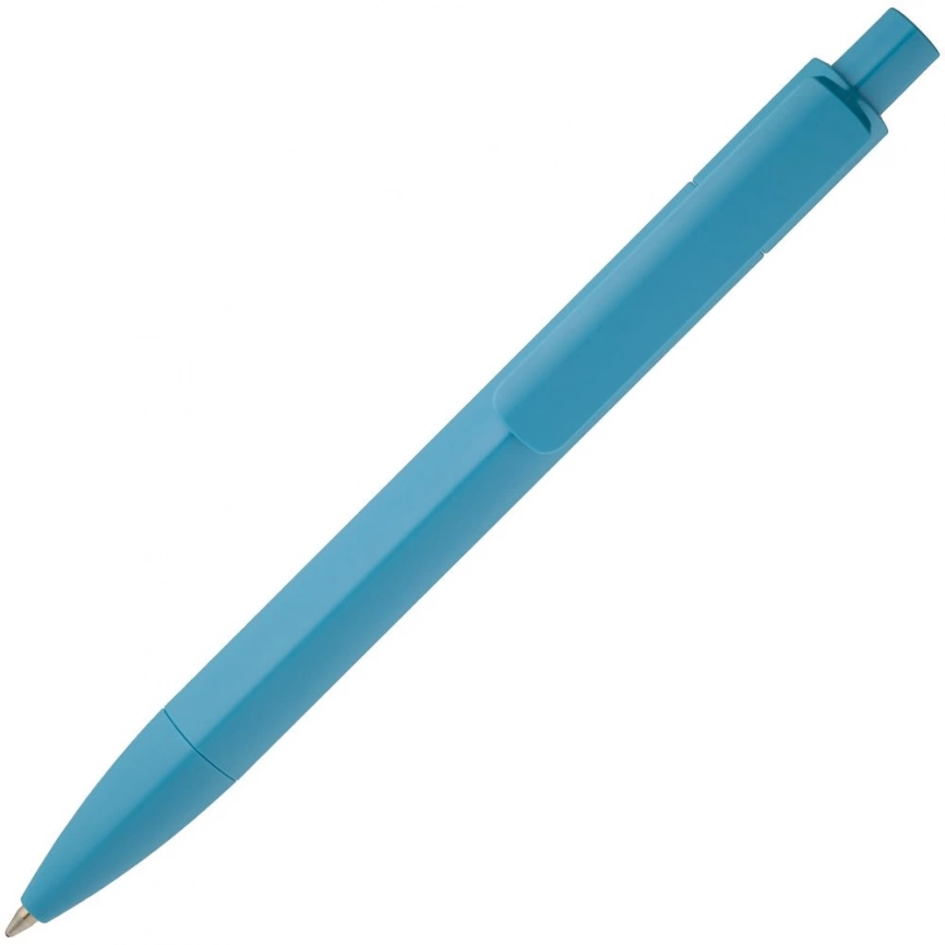 Ручка шариковая Prodir DS4 PMM-P, голубая фото 2