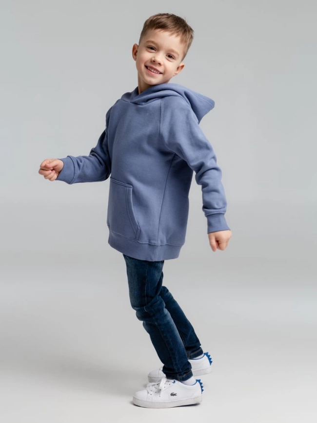 Толстовка детская Stellar Kids, синяя, на рост 118-128 см (8 лет) фото 9