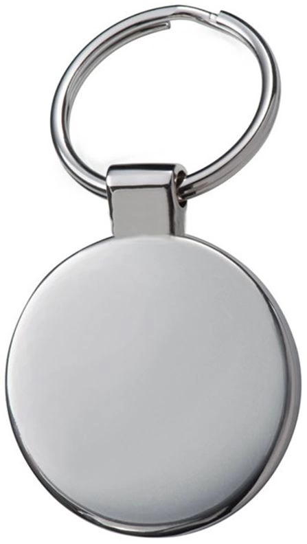 Брелок металлический Ронда, круглый фото 2