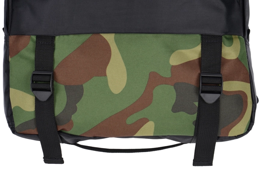 Рюкзак Combat с отделением для ноутбука  17, черный фото 10