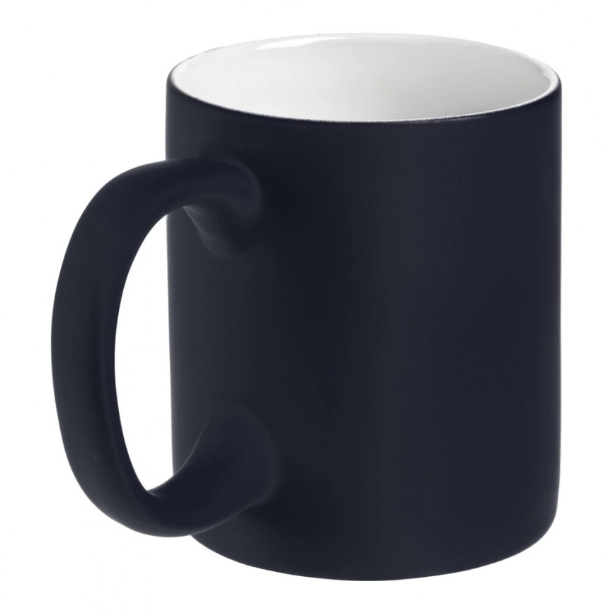 Кружка Sippy c покрытием софт-тач, 340 мл., темно-синяя фото 2