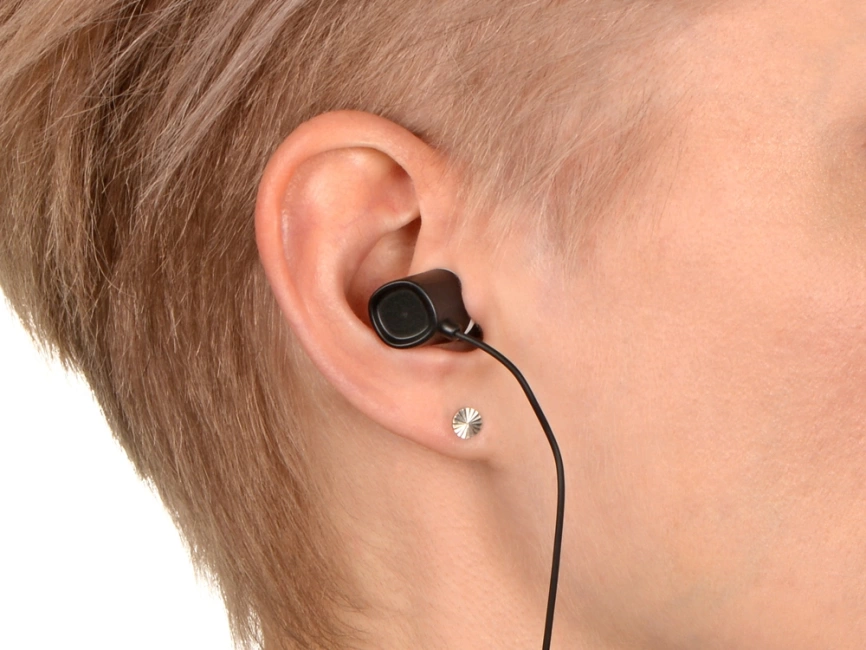 Беспроводные наушники с микрофоном Soundway, черный/белый фото 5