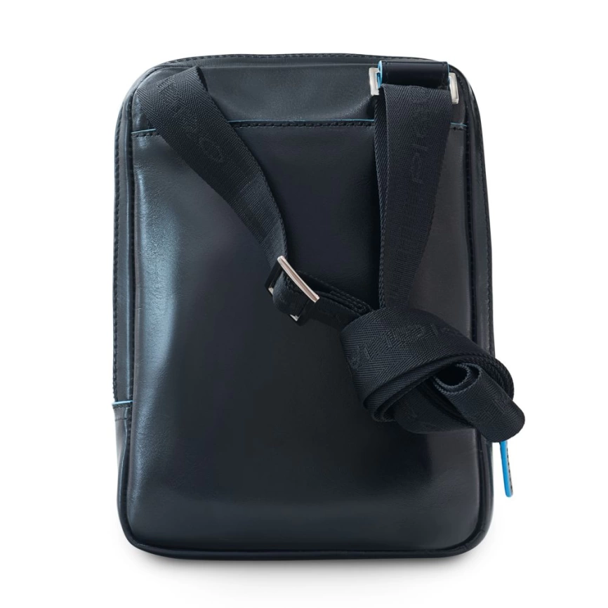 Сумка-планшет мужская Piquadro Blue Square, черная фото 2