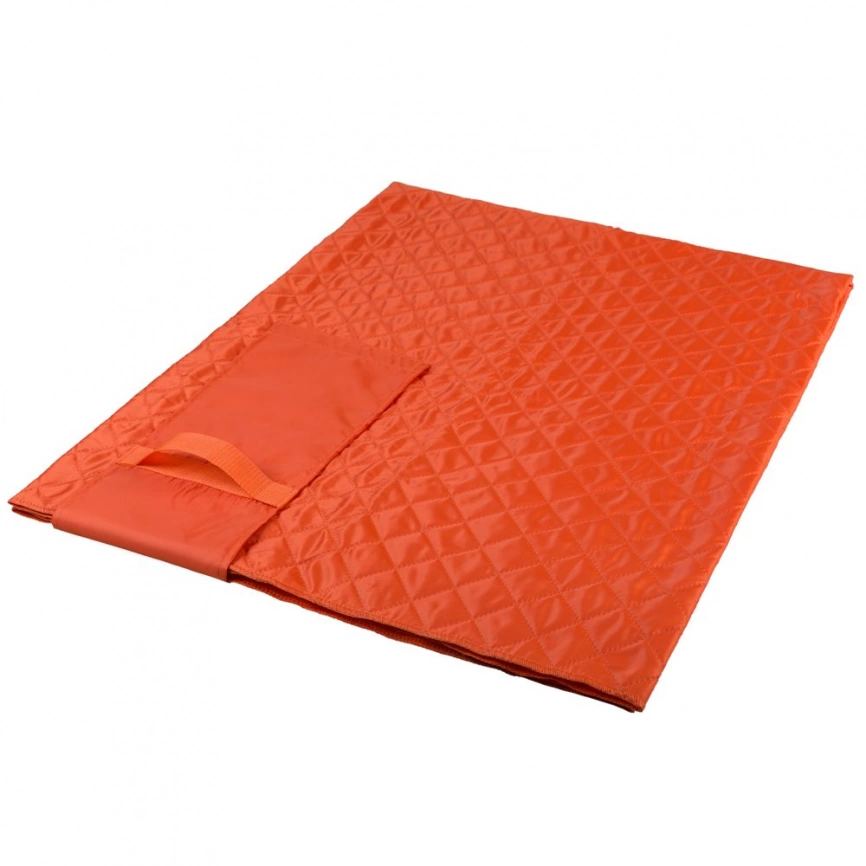 Плед для пикника Comfy, оранжевый фото 2