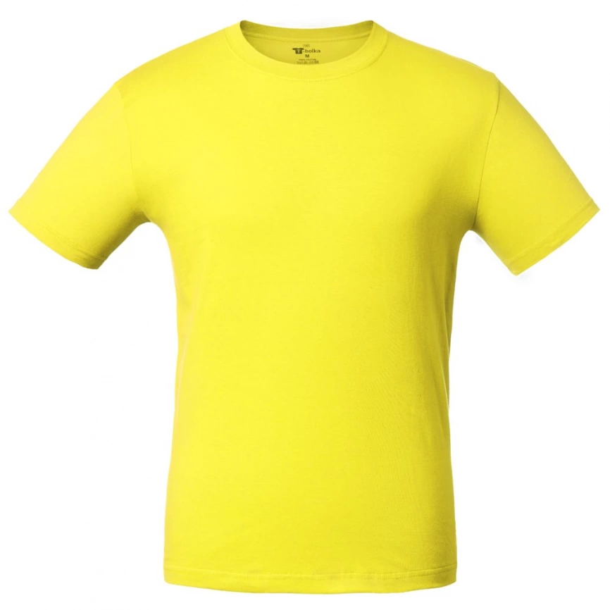 Футболка желтая «T-Bolka 160», размер S фото 1