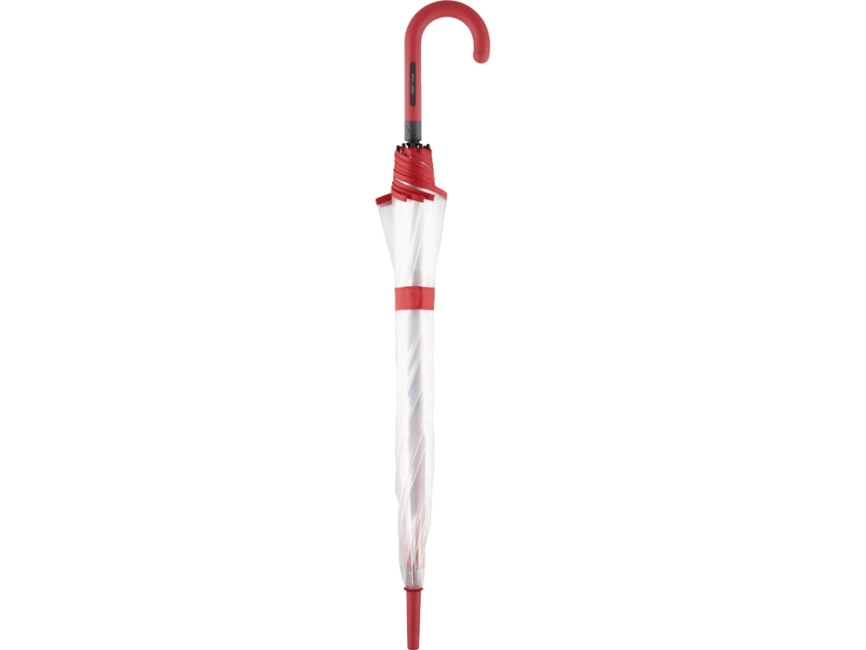 Зонт 7112 AC regular umbrella FARE® Pure  transparent-red фото 7