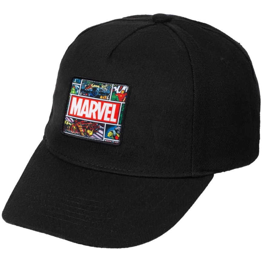 Бейсболка Marvel Comics, черная фото 2