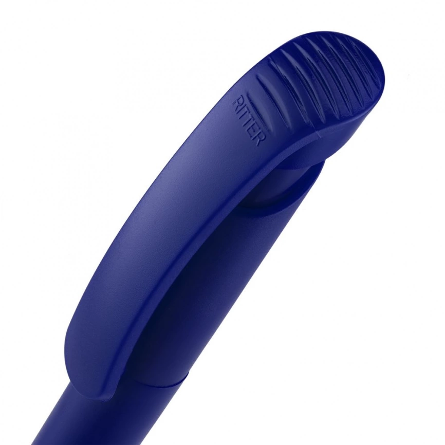 Ручка шариковая Clear Solid, синяя фото 7