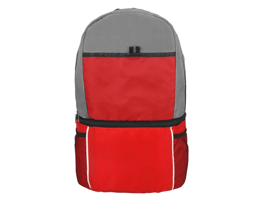 Рюкзак-холодильник Sea Isle, красный/серый фото 5