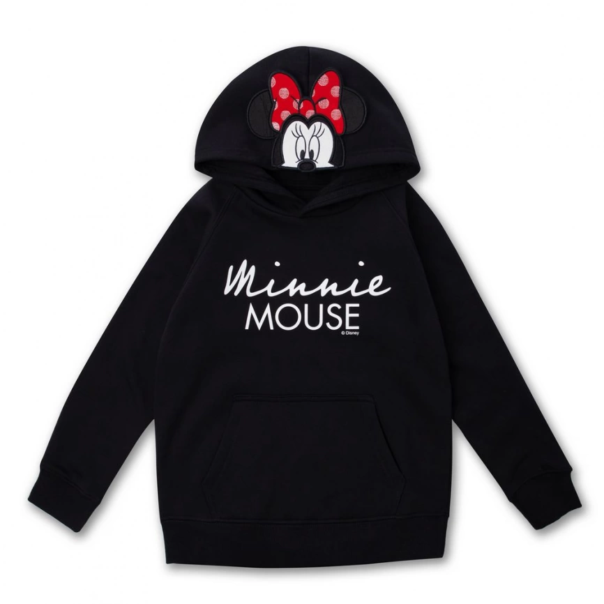Худи детское Minnie In My Head, черное, на рост 142-152 см (12 лет) фото 5