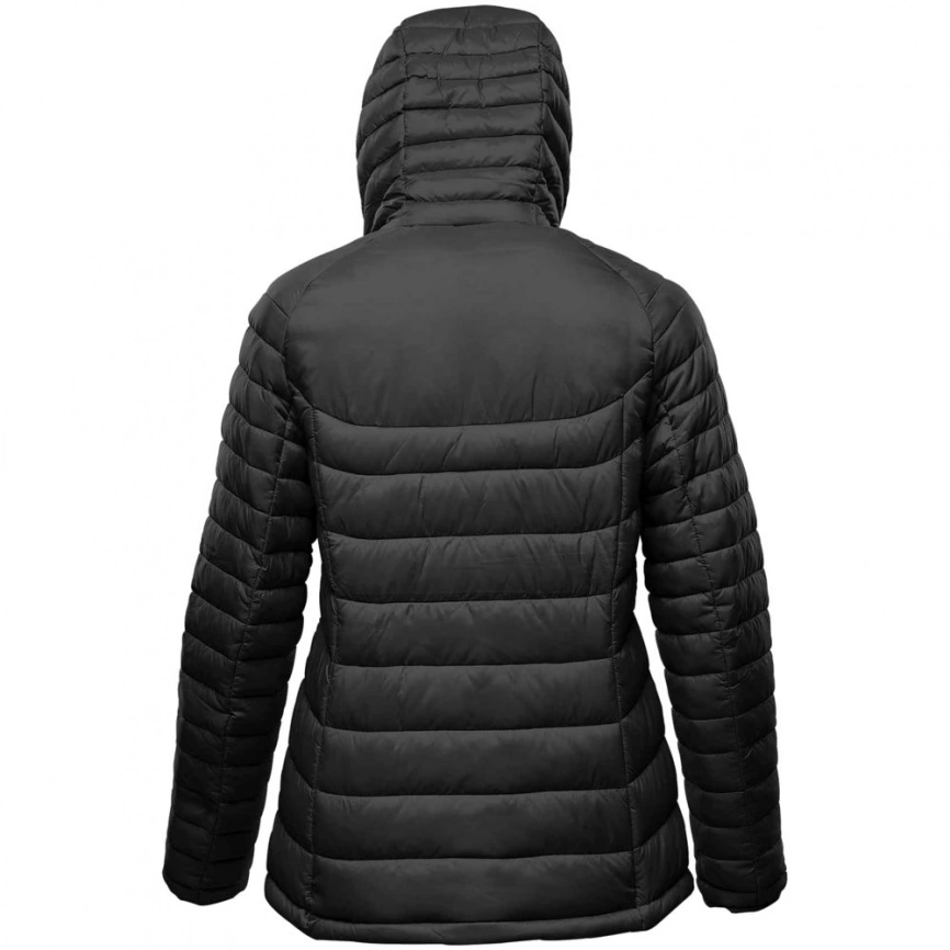 Куртка компактная женская Stavanger черная с серым, размер M фото 2