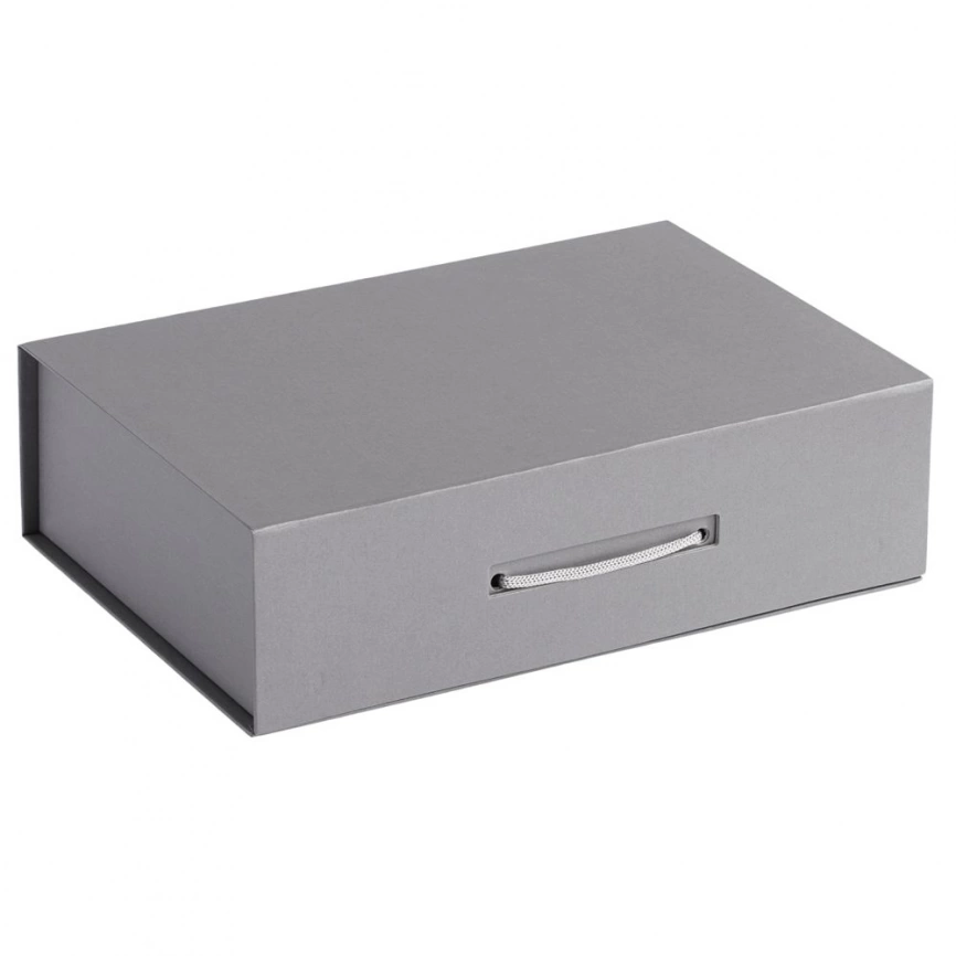 Коробка Case, подарочная, серебристая фото 1